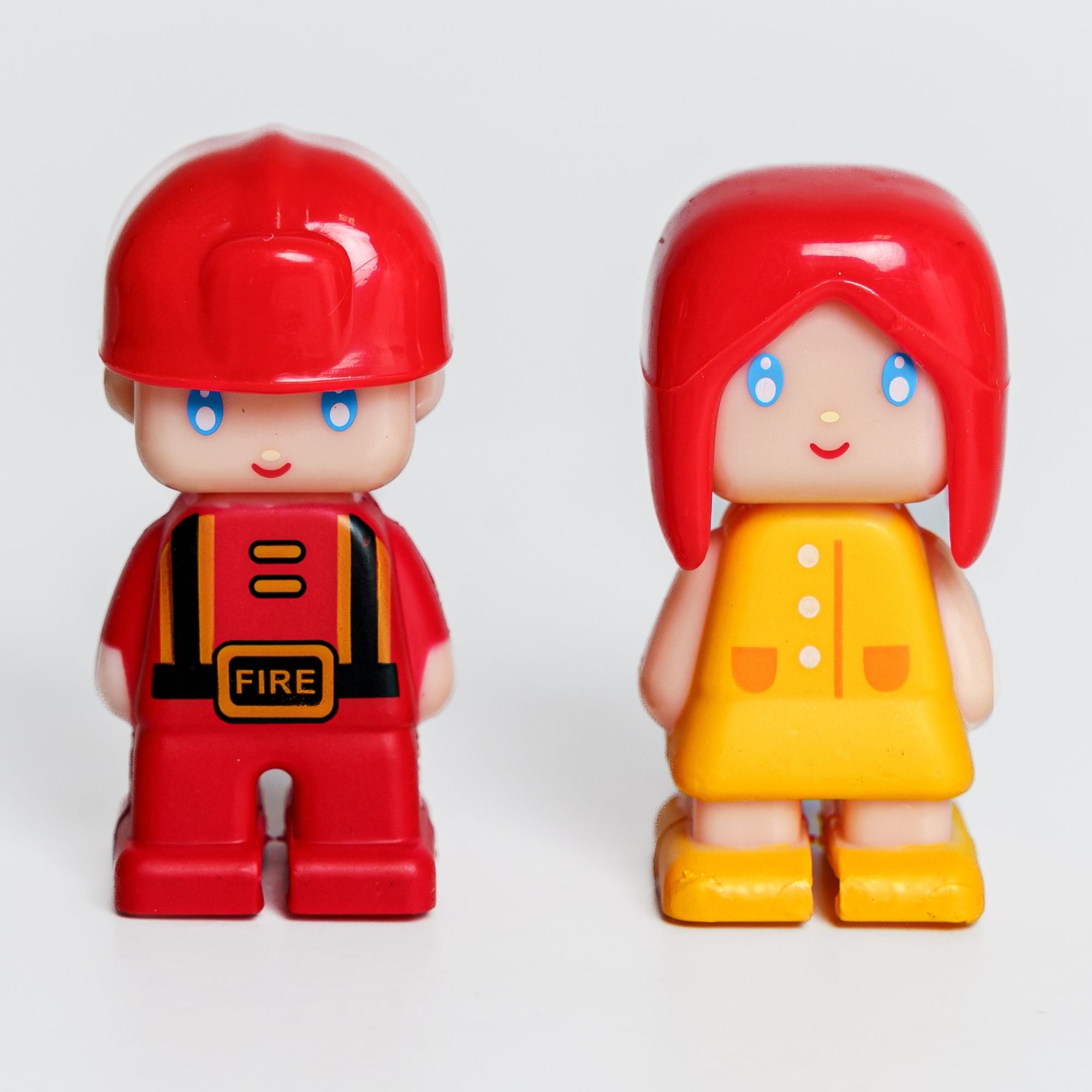 Конструктор Крибли Бу Пожарная машина магнитный - фото 5