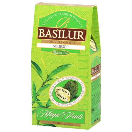 Чай зеленый Basilur Волшебные фрукты Саусеп 100 г