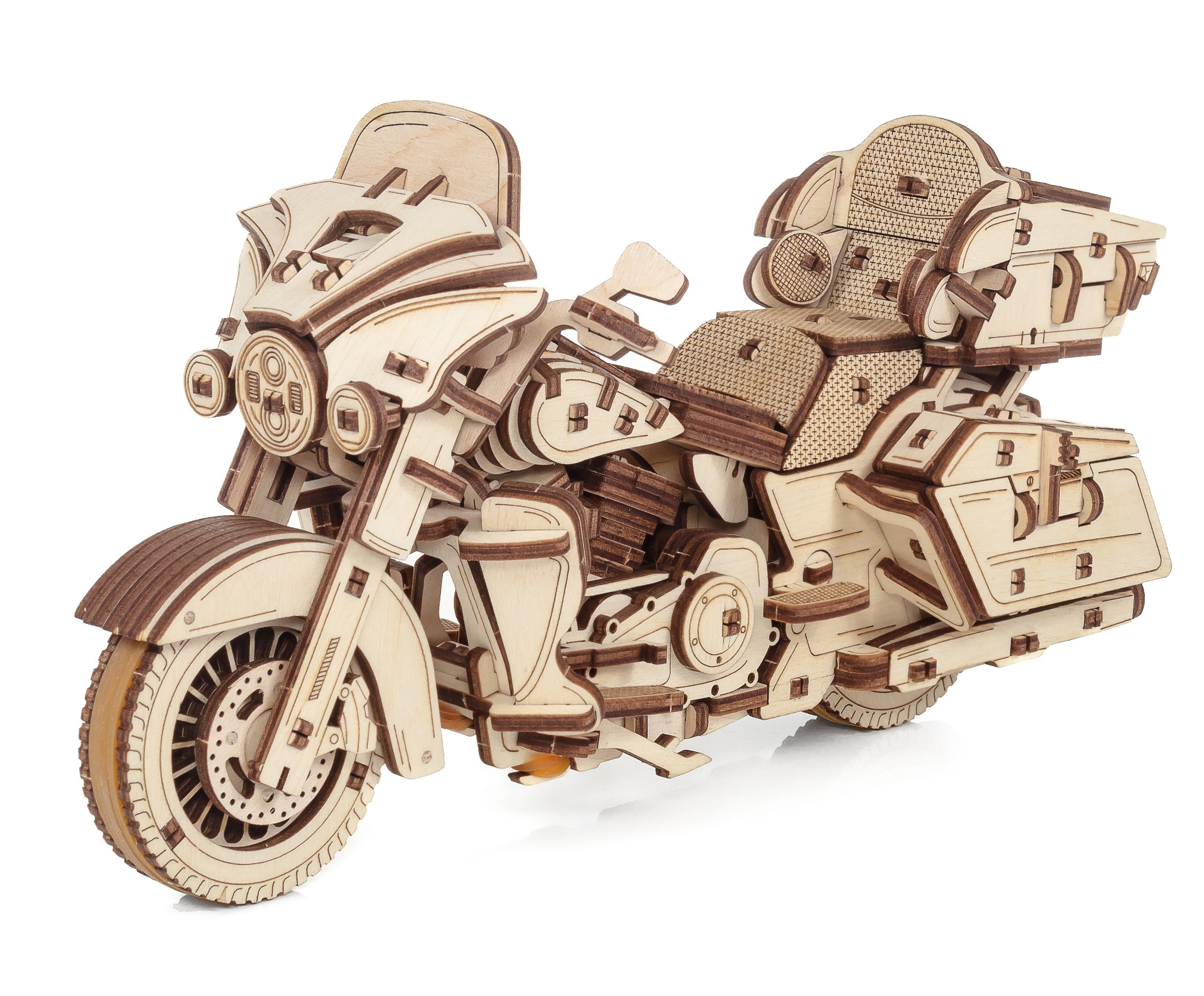 Конструктор Eco Wood Art Мотоцикл Байк деревянный - фото 2