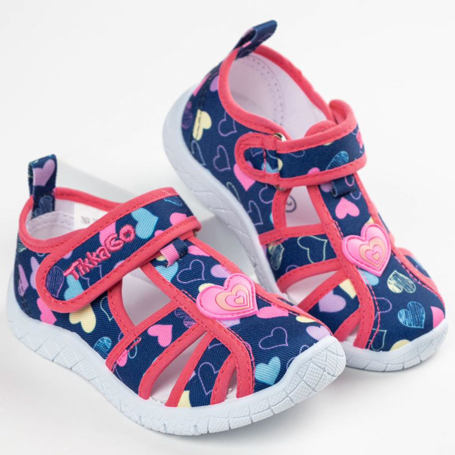 Сандалии TikkaGo 7N04_240846_navy-pink - фото 1