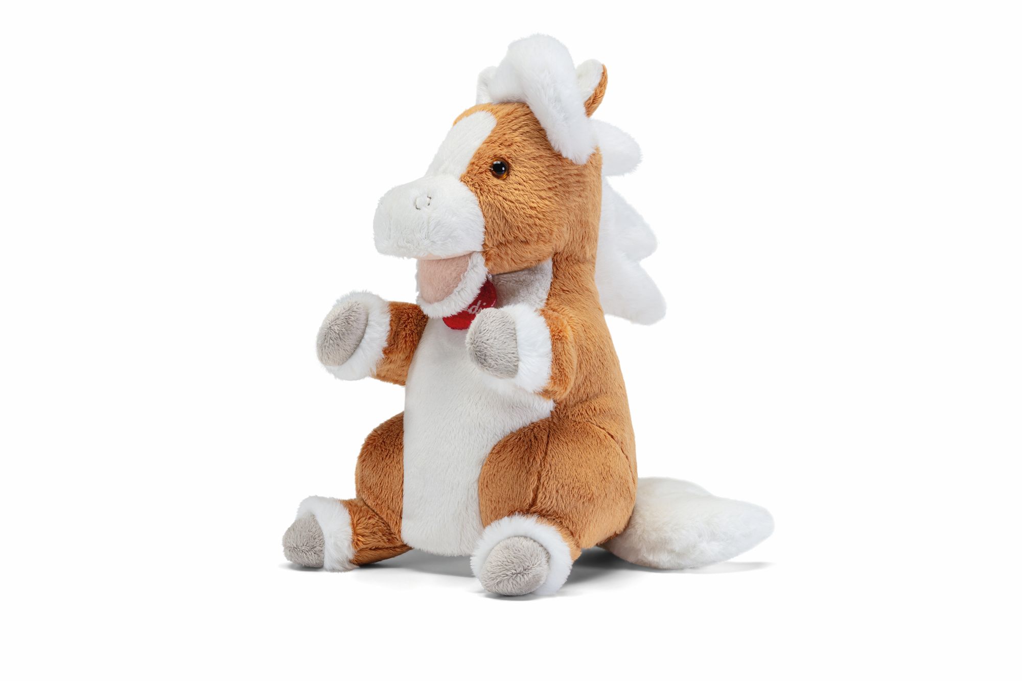 Мягкая игрушка Trudi на руку Лошадь 37см - фото 1