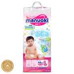 Подгузники Manuoki L (12+ кг) 44 шт.