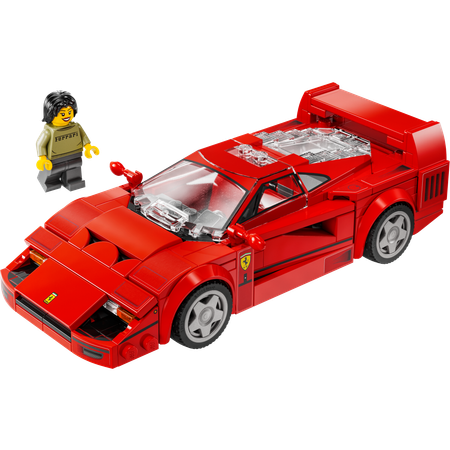 Конструктор LEGO Speed Champions Ferrari F40 Суперкар блочный