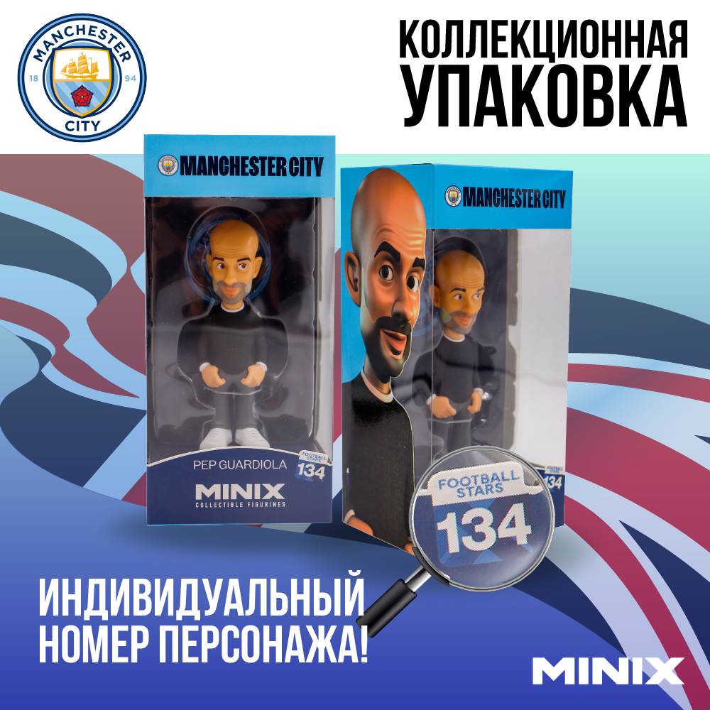 Фигурка MINIX Пеп Гвардиола MC - фото 3