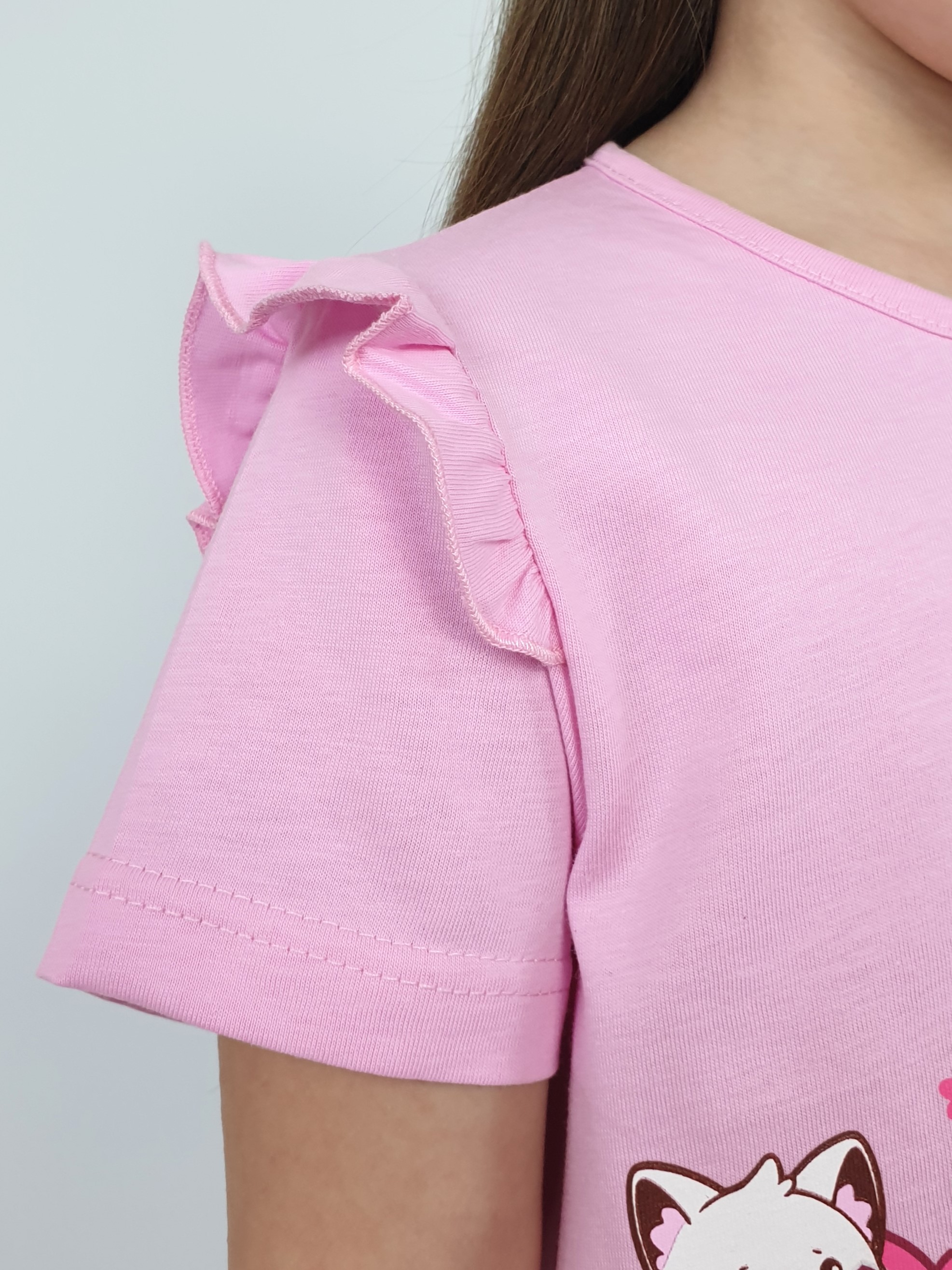 Футболка и леггинсы Luneva 02-154-1. - фото 3