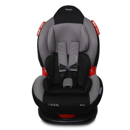 Автокресло BabyGo Bony New 1/2 (9-25 кг) серый