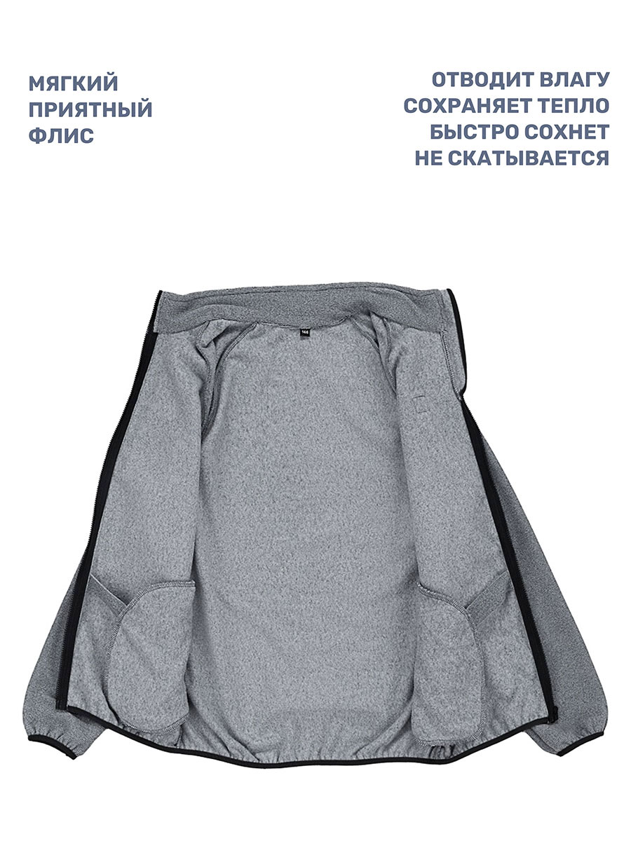 Толстовка NIKASTYLE 4т11724 темно-серый - фото 8
