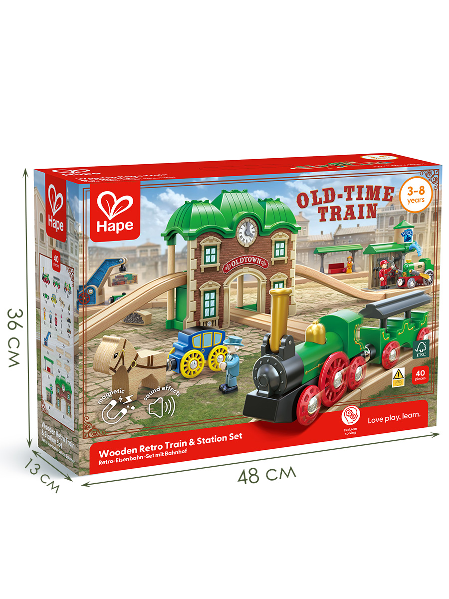 Набор железнодорожный Hape E3741_HP - фото 9
