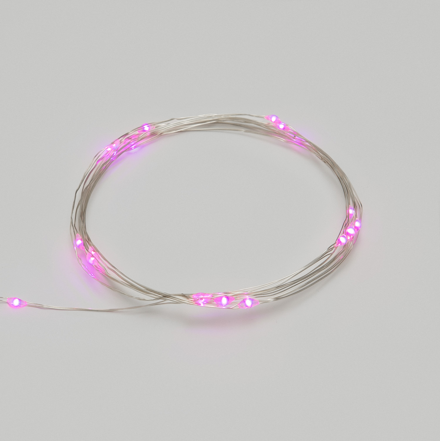 Светодиодная гирлянда NEON-NIGHT Роса 2 м розовое свечение 303-007 - фото 9