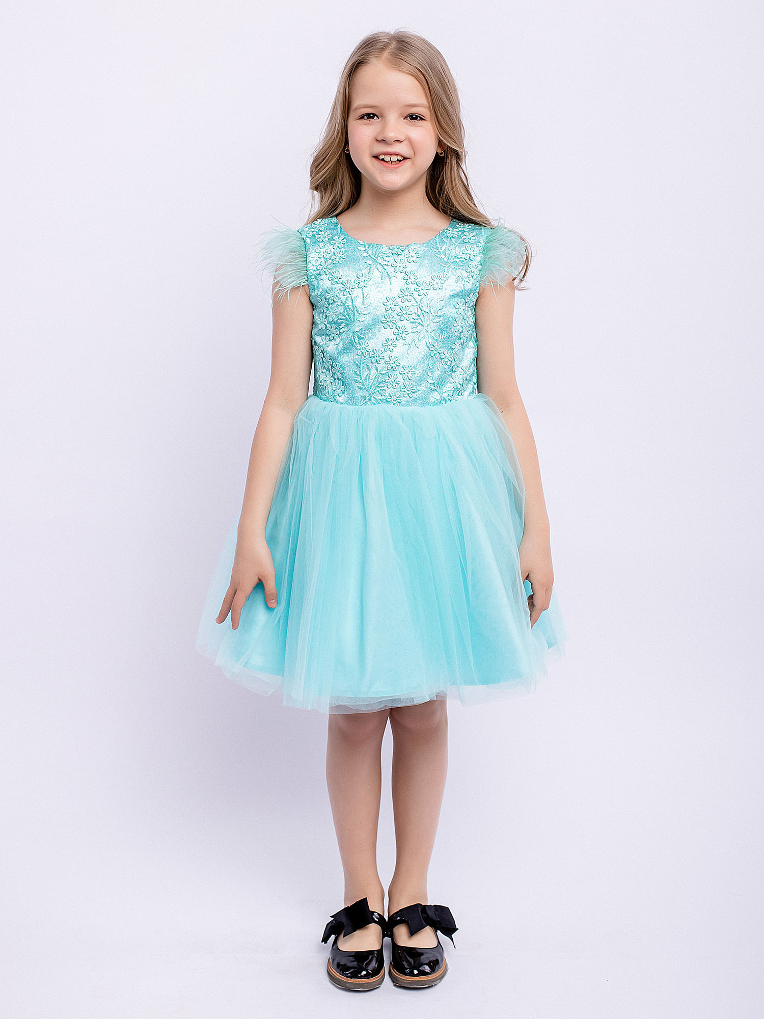 Платье пуговка 011 П22-3 - фото 1