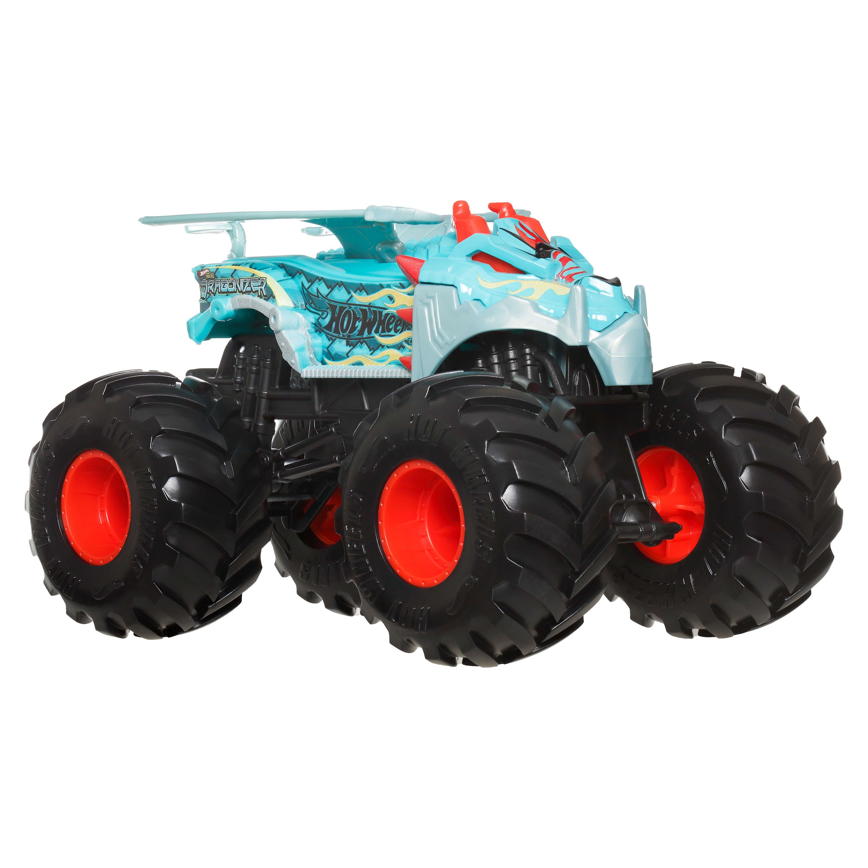 Монстр-трак Hot Wheels Dragonizer 1:24 FYJ83/JCC90 - фото 2