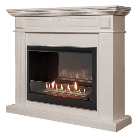 Каминокомплект Firelight Биокамин BFP/P-2520 портал Bianco 25 шпон белёный дуб