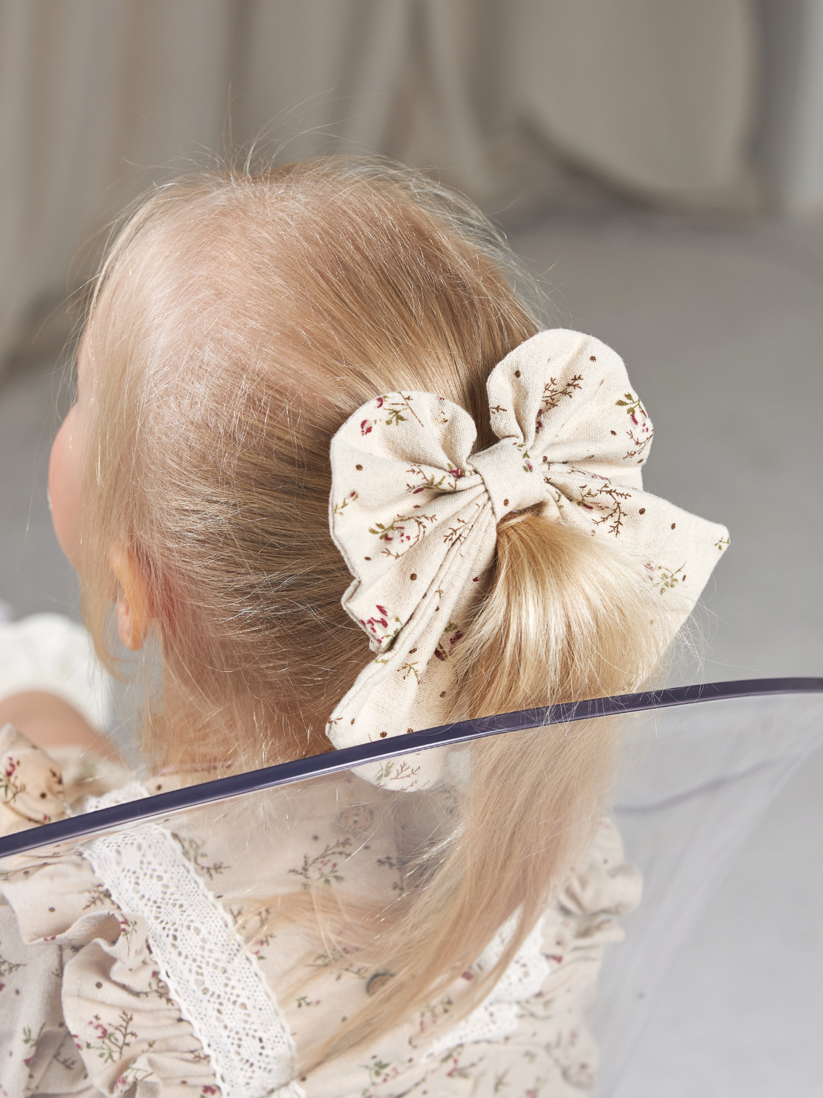 Платье MOUN платье_фланель/кружево_букет/беж - фото 19