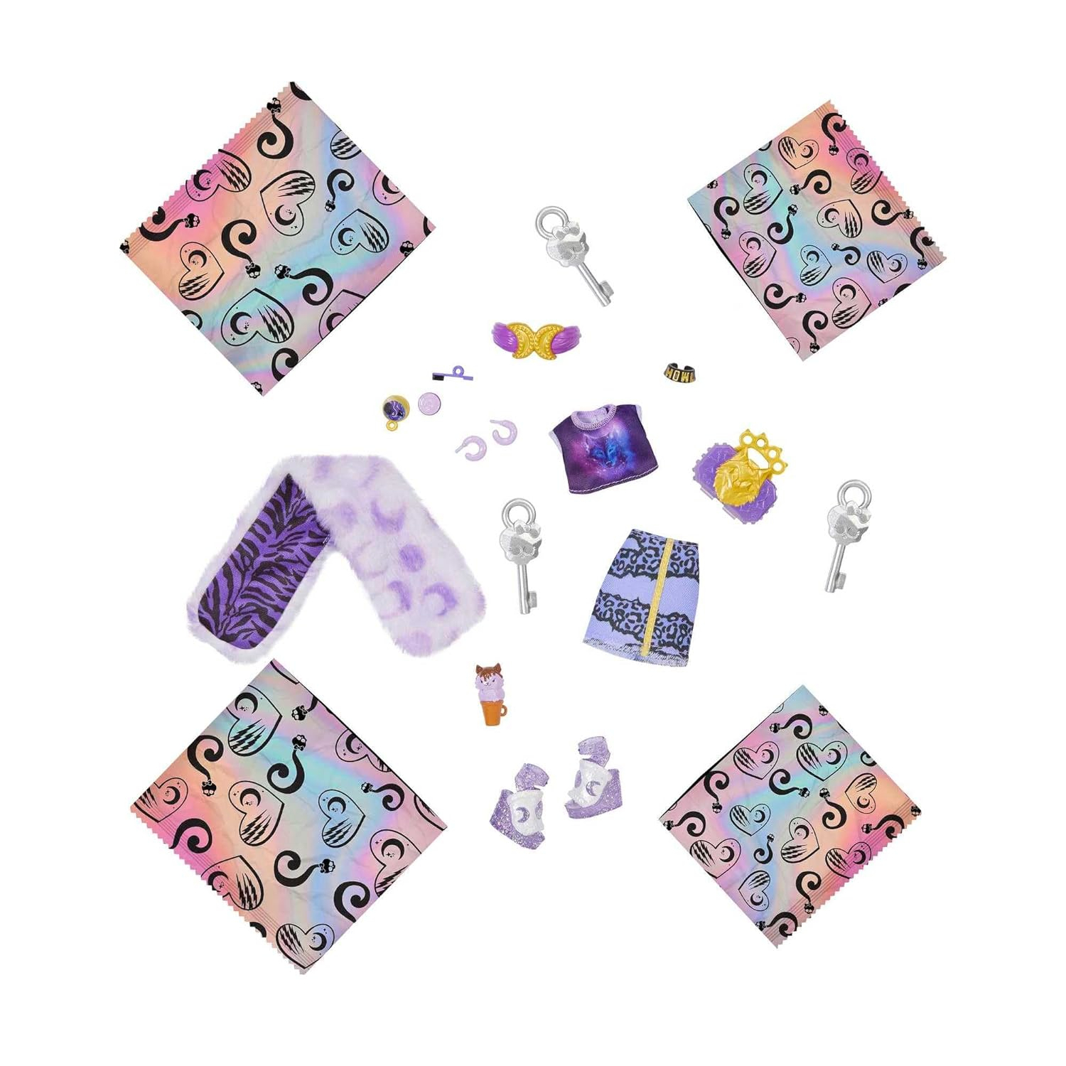 Кукла модельная Monster High Skulltimate Secrets S2 Клодин HNF74 - фото 3