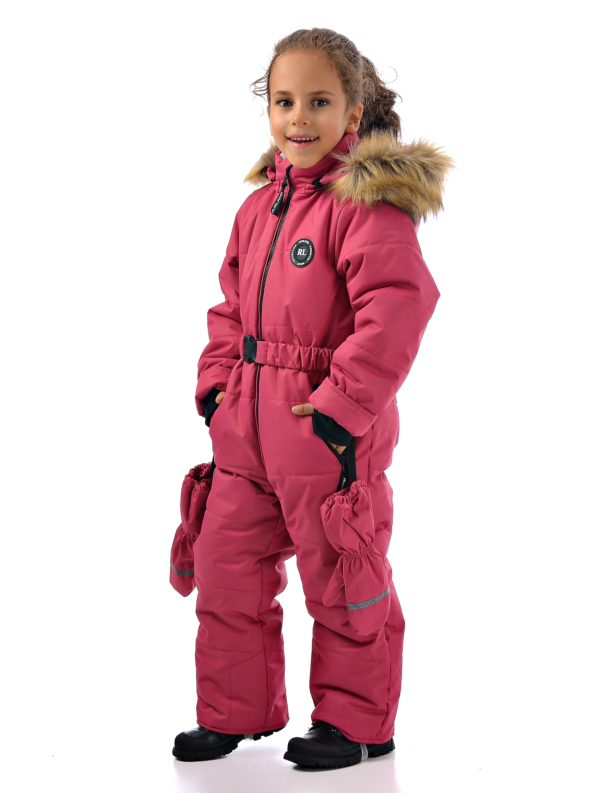 Комбинезон Rusland дз-комбинезон-31-22-глория-малина 116-140 - фото 2