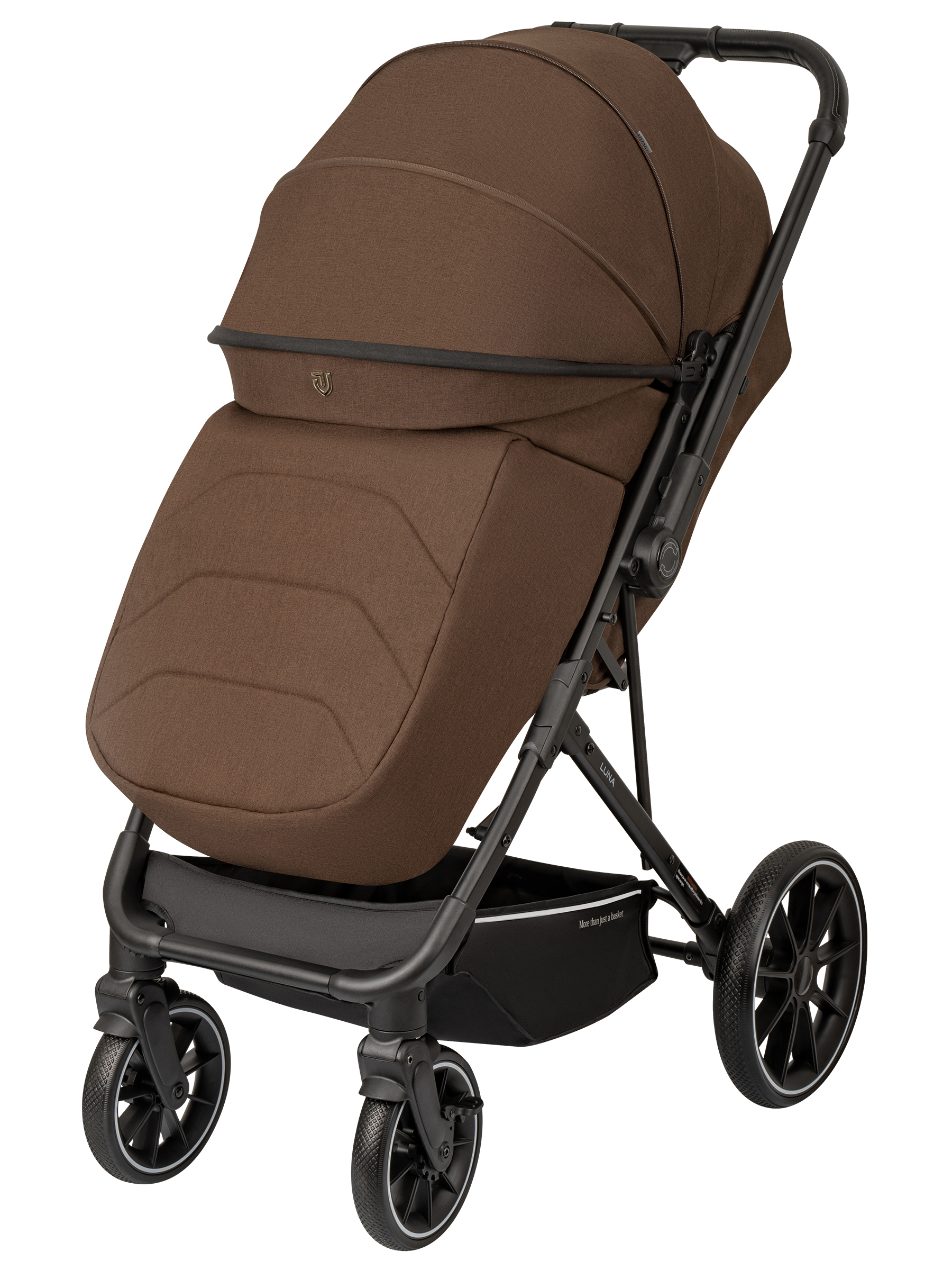 Коляска прогулочная JOVOLA Luna коричневый - фото 3