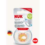 Пустышка Nuk силикон ортодонтическая от 18 мес. 1 шт.