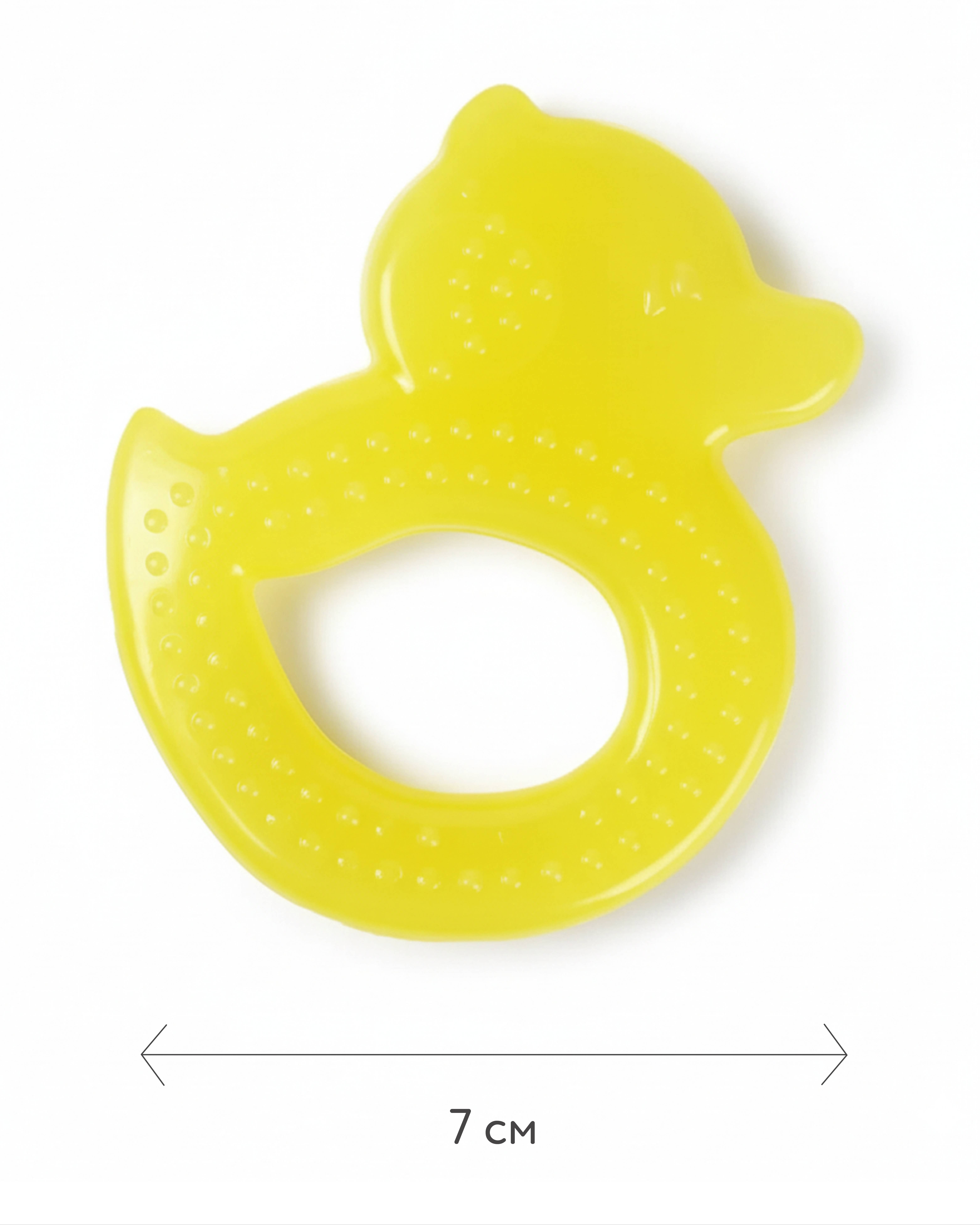 Прорезыватель BabyGo Уточка - фото 5