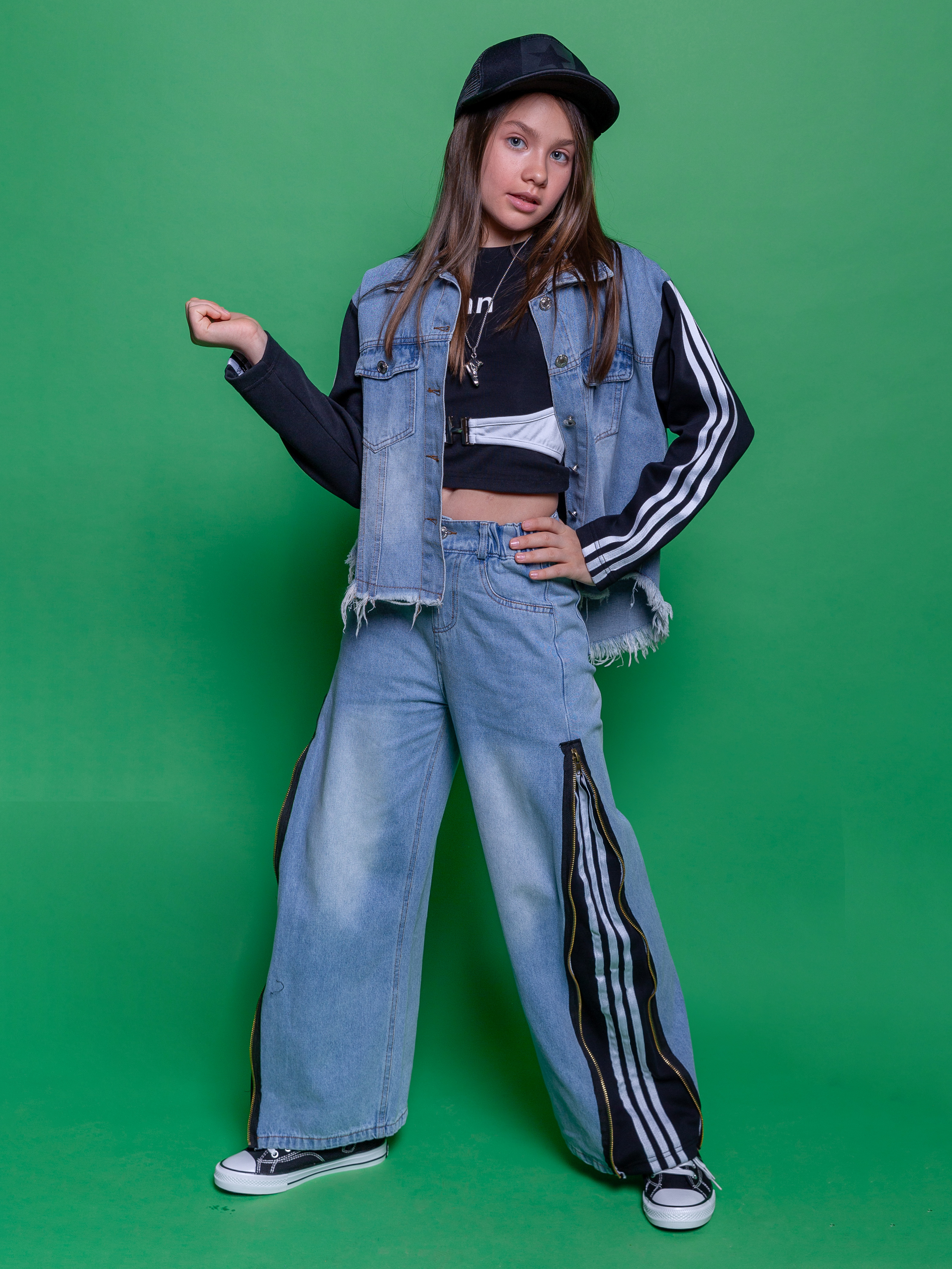 Джинсовая куртка и джинсы Tioka 348287161 - фото 7