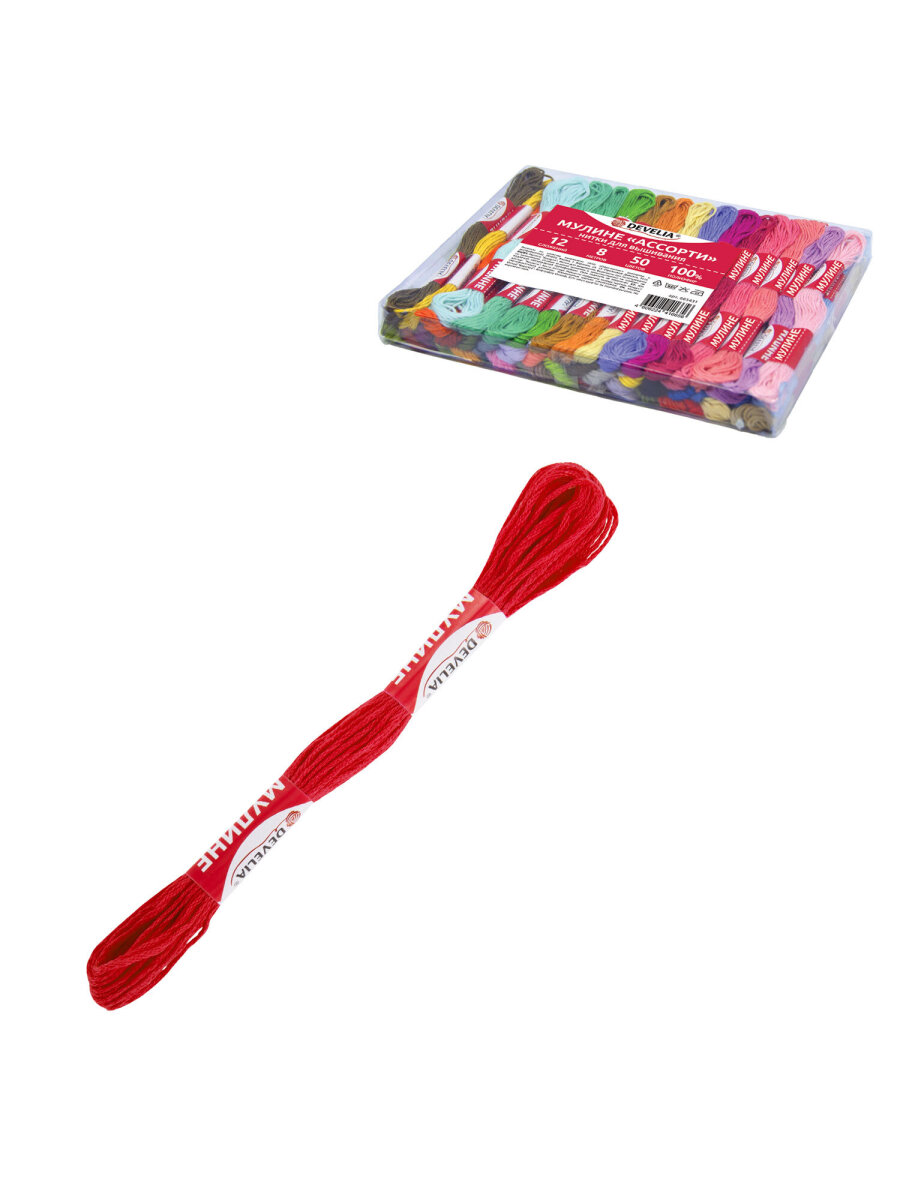 Набор для творчества Develia вышивание 50 цветов - фото 8