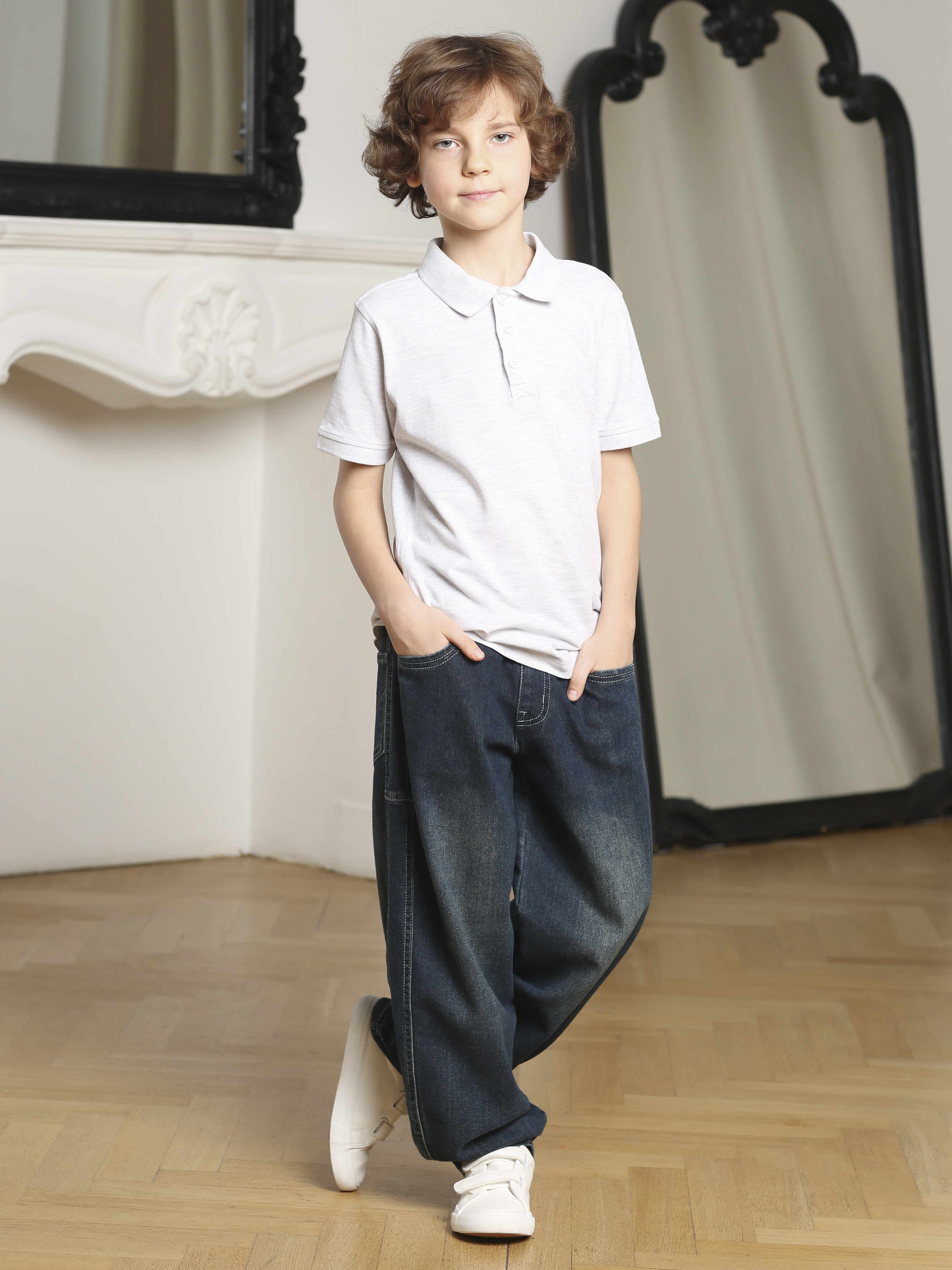 Джинсы-багги СИНИЙ МИР R2-IL - фото 7