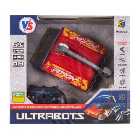 Робот РУ ULTRA BOTS Красный демон