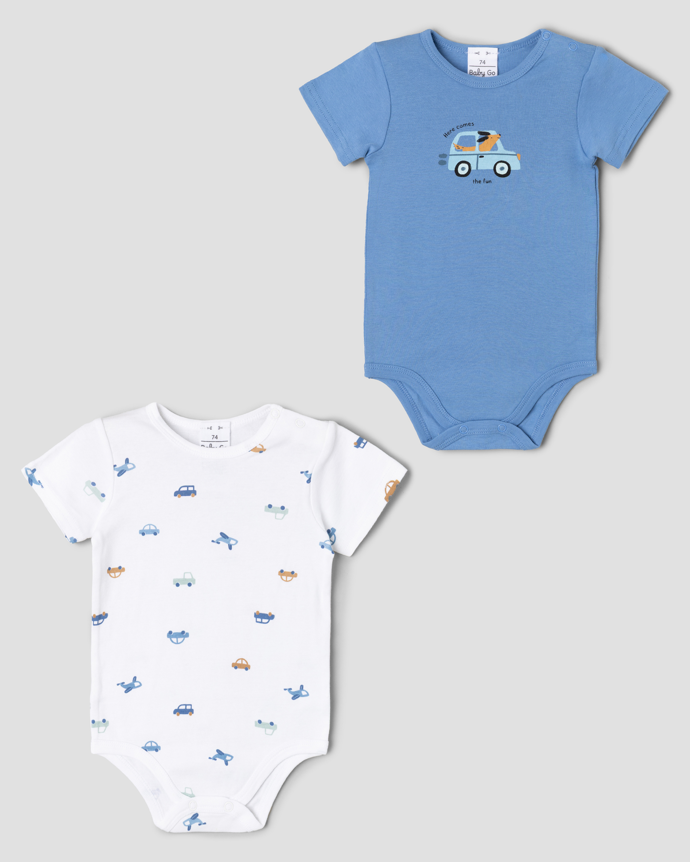 Боди 2 шт BabyGo S26BG4-15950ib-6600 - фото 1