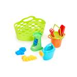 Песочный набор ZEBRA в корзинке 9 предм.