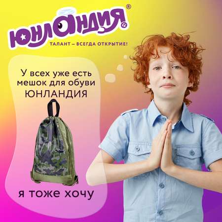 Мешок для обуви Юнландия