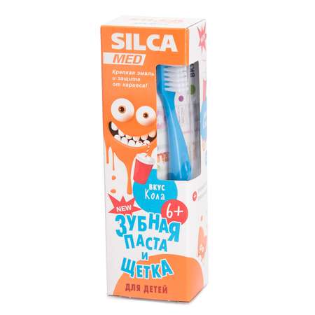 Зубная паста Silca с фтором