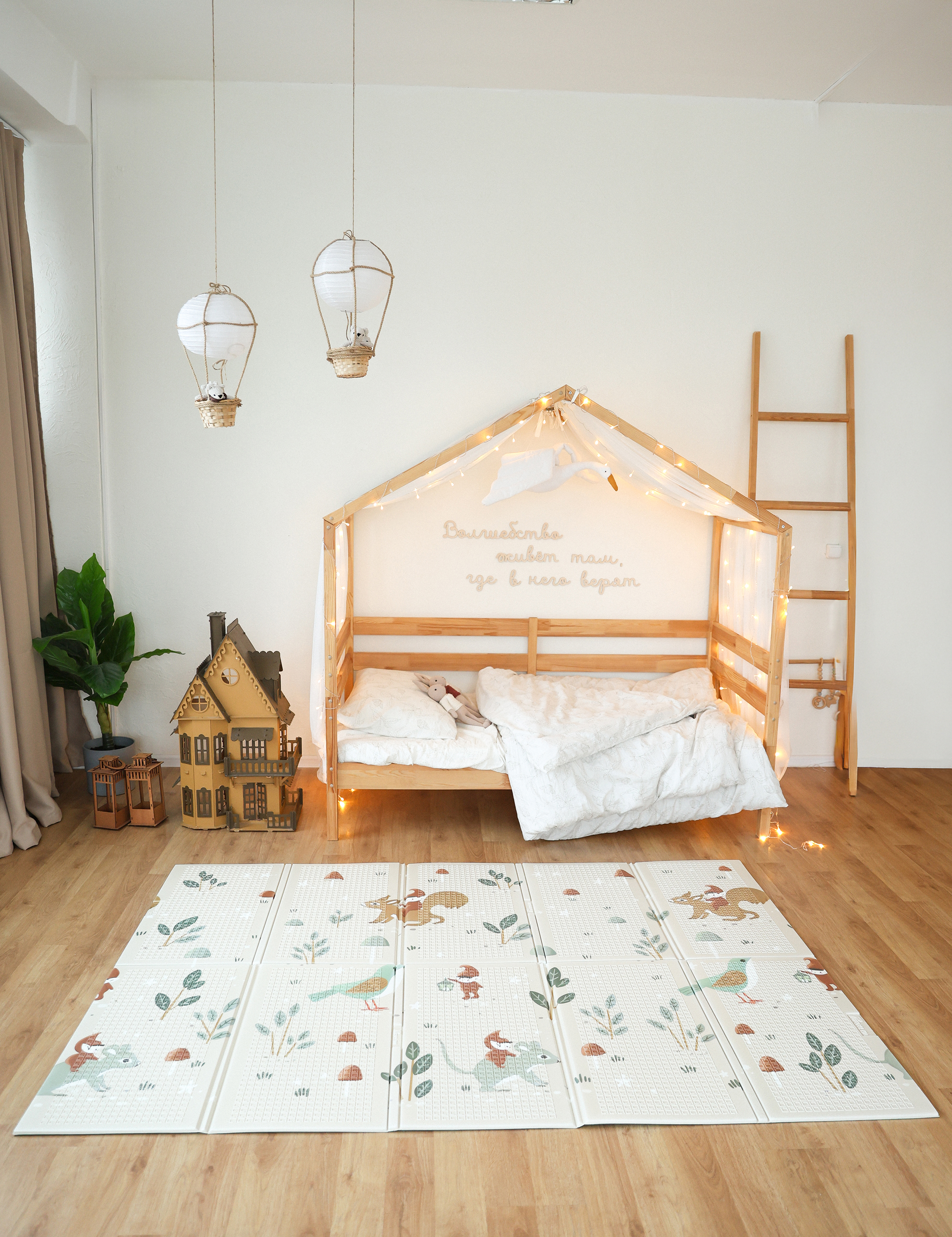 Детский складной коврик Parklon Милые гномы 140 x 200 см - фото 13