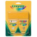 Мел сухой Crayola 24 шт.