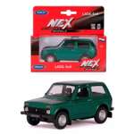 Автомобиль Welly LADA Niva зеленый 1:38