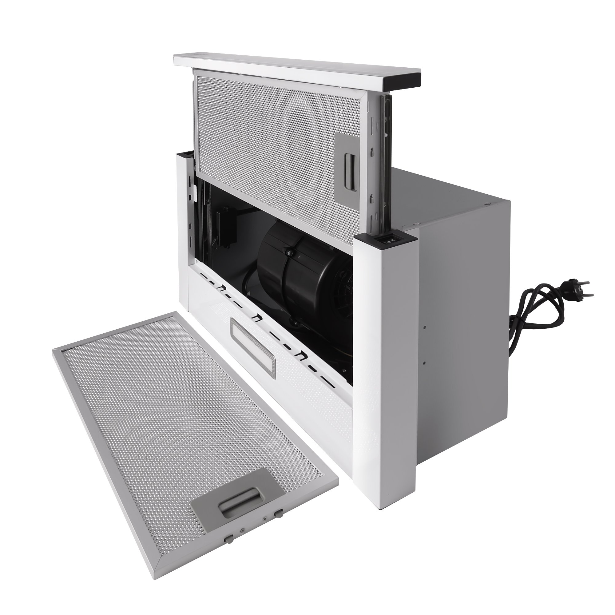 Вытяжка кухонная EXITEQ EX-1076 white glass - фото 7