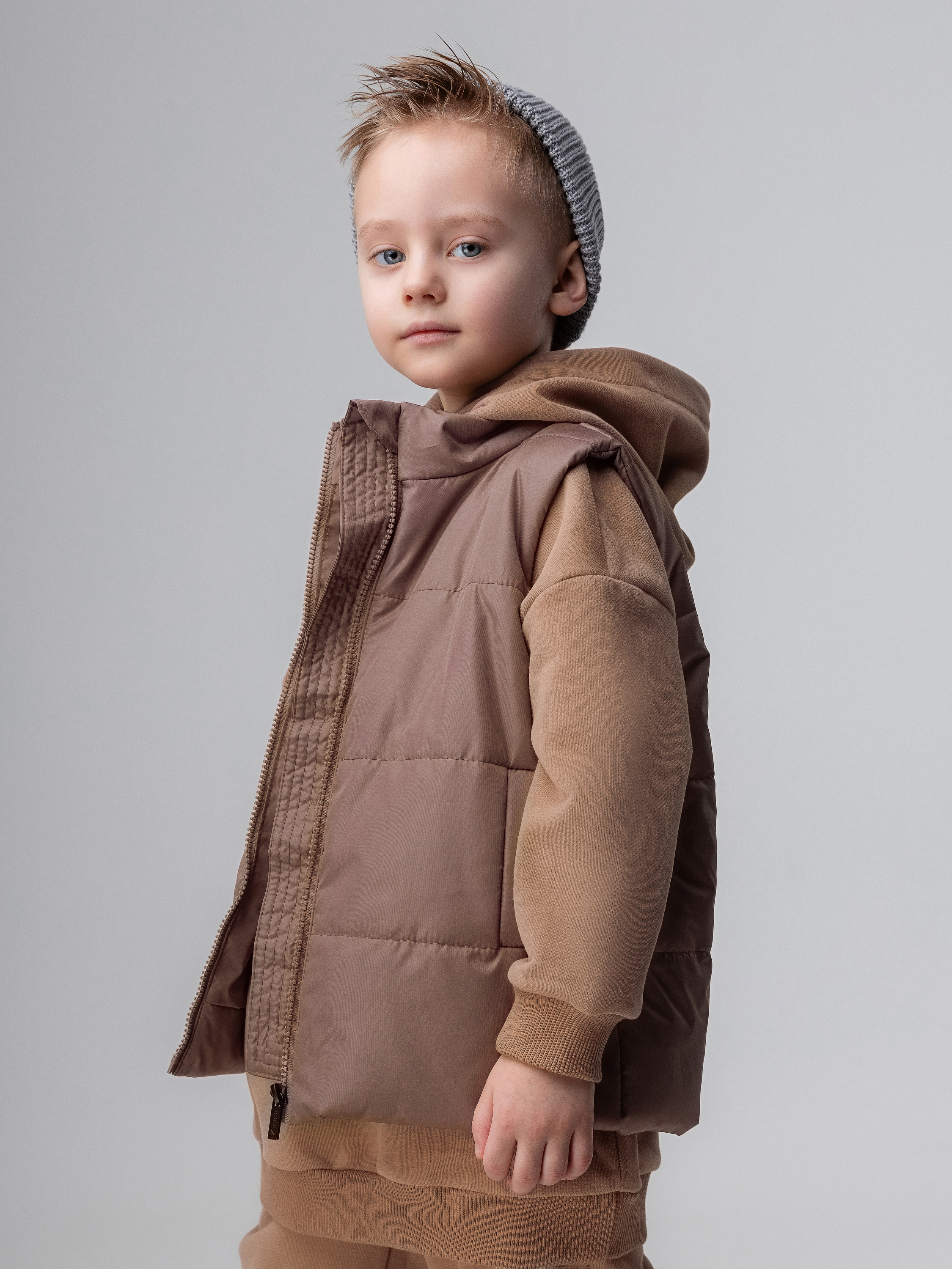 Жилет Bodo 14-55МU_какао - фото 4