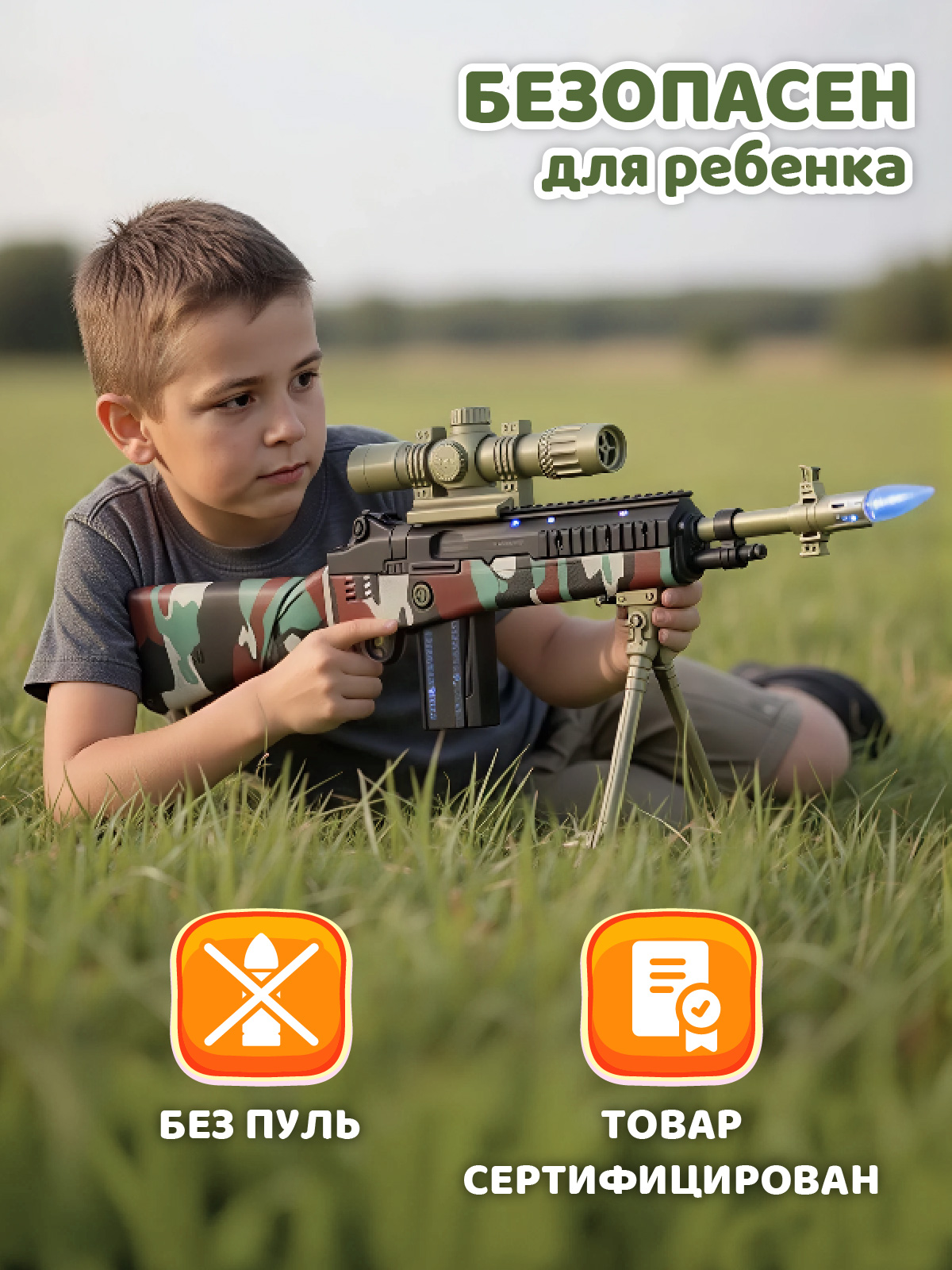 Снайперская винтовка Маленький Воин - фото 3