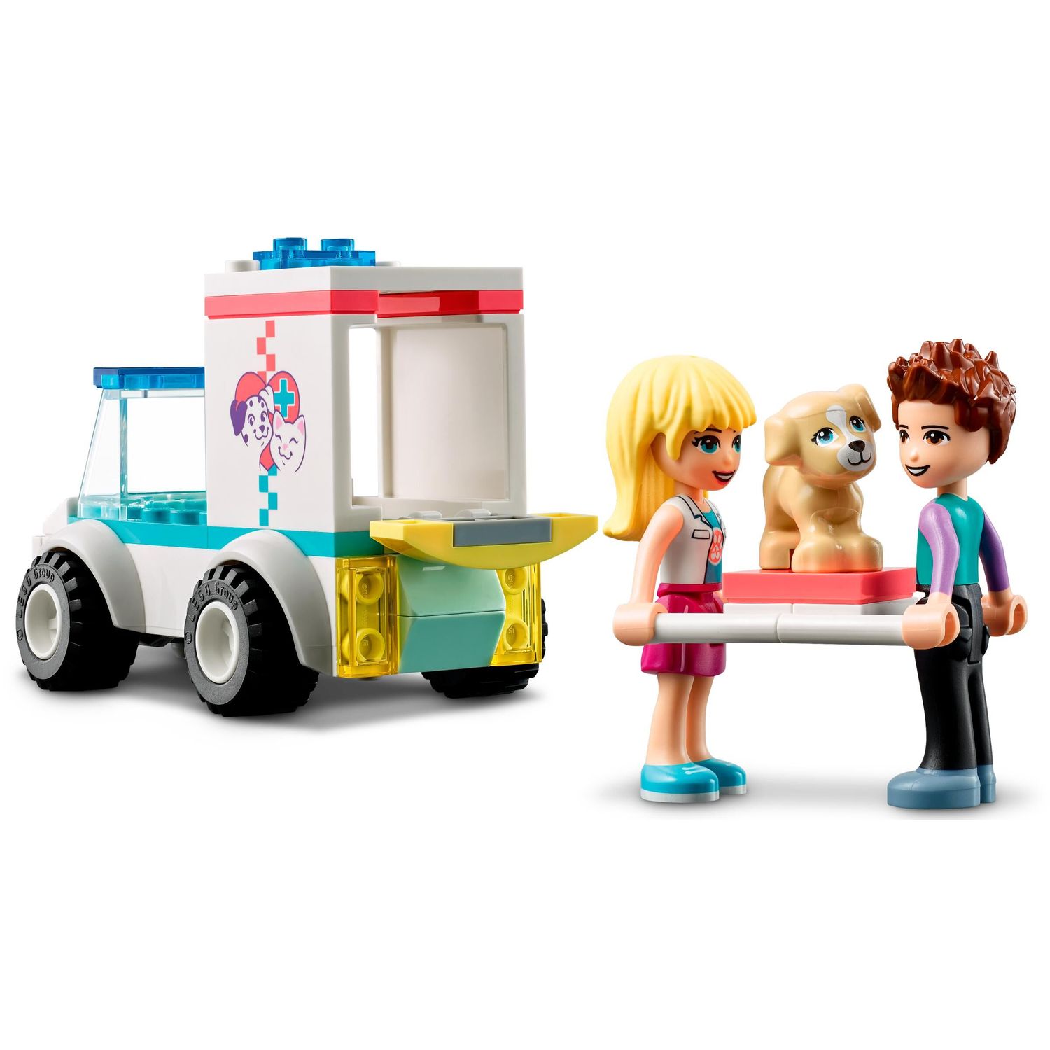 Конструктор LEGO Friends Скорая ветеринарная помощь 54 дет. - фото 3