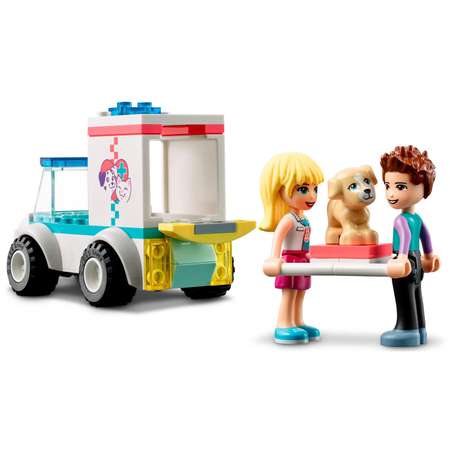 Конструктор LEGO Friends Скорая ветеринарная помощь блочный