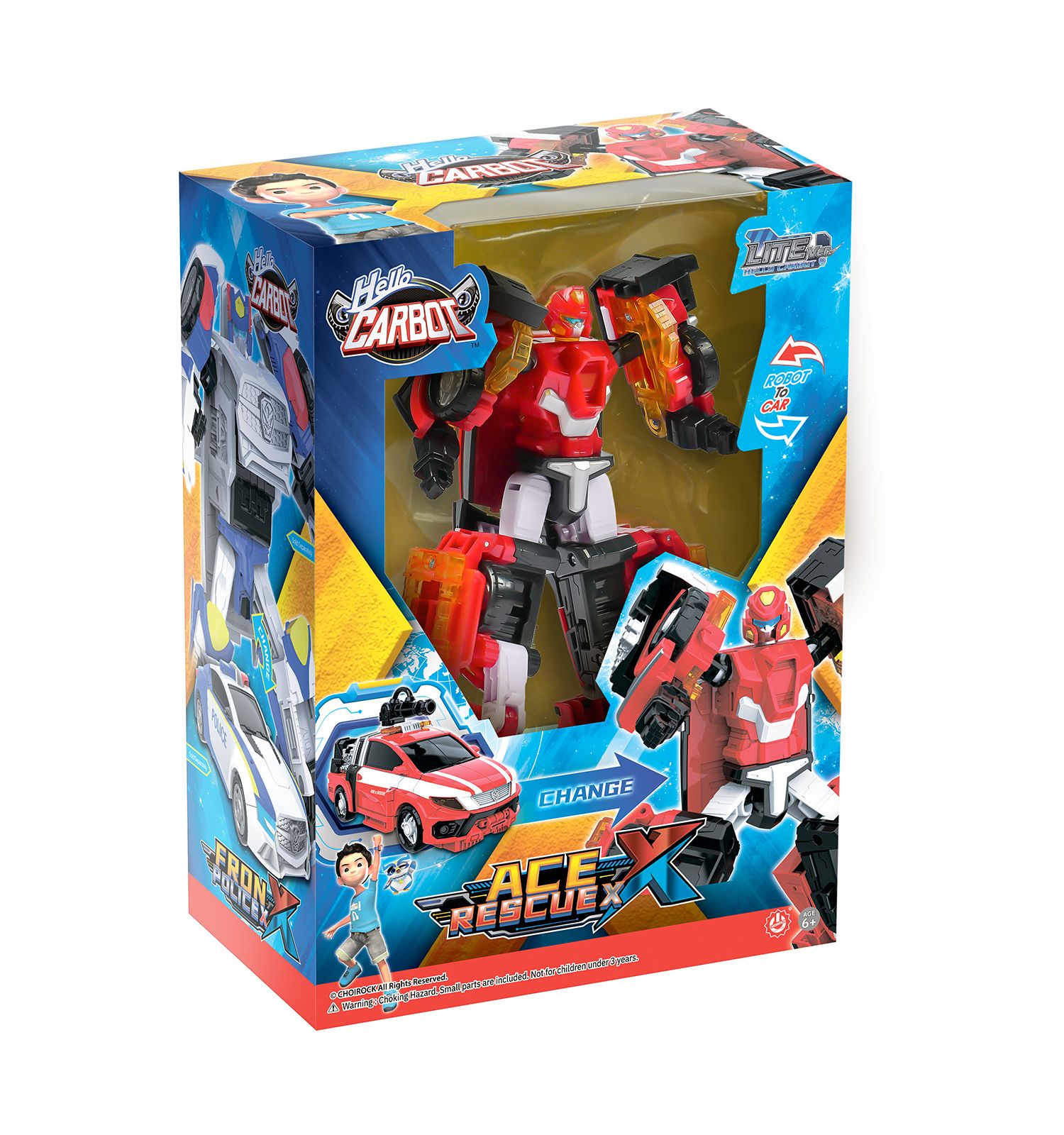 Фигурка Hello Carbot Ace Rescue X мини - фото 18