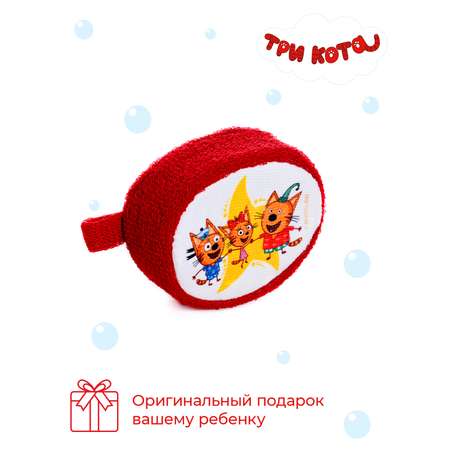 Мочалка Три кота Шоу