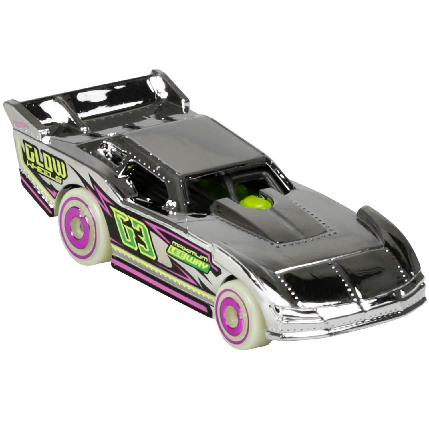 Игровой набор Hot Wheels Глоу Вилс 2шт FVN40 - фото 6