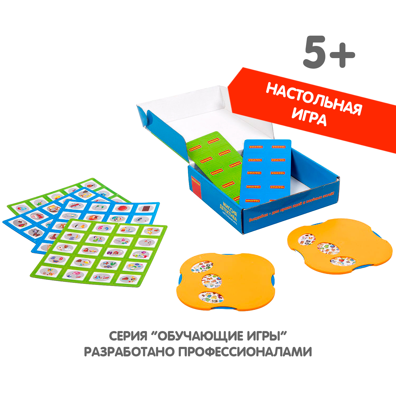 Настольная игра Bondibon на внимание Миссия Детектива - фото 9