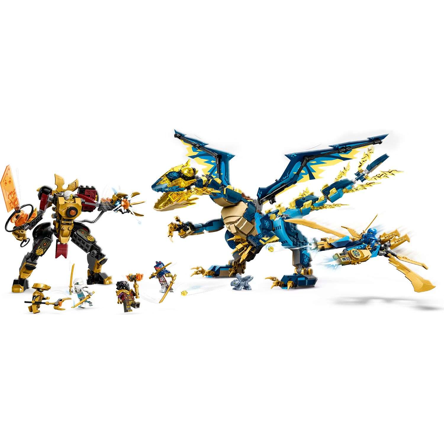 Конструктор LEGO NINJAGO Dragon vs The Empress Mech 1038 дет. - фото 3