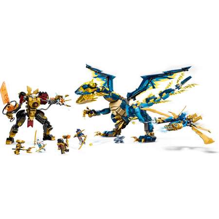 Конструктор LEGO NINJAGO Dragon vs The Empress Mech блочный