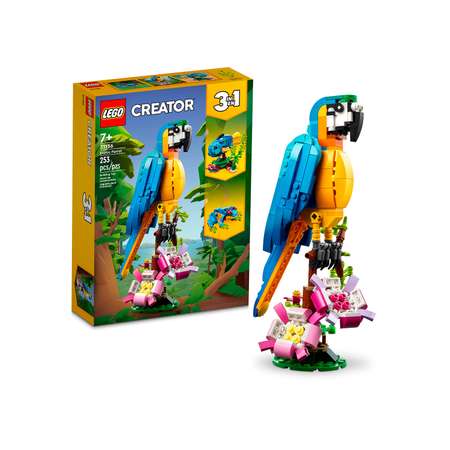 Конструктор LEGO Creator Экзотический попугай блочный