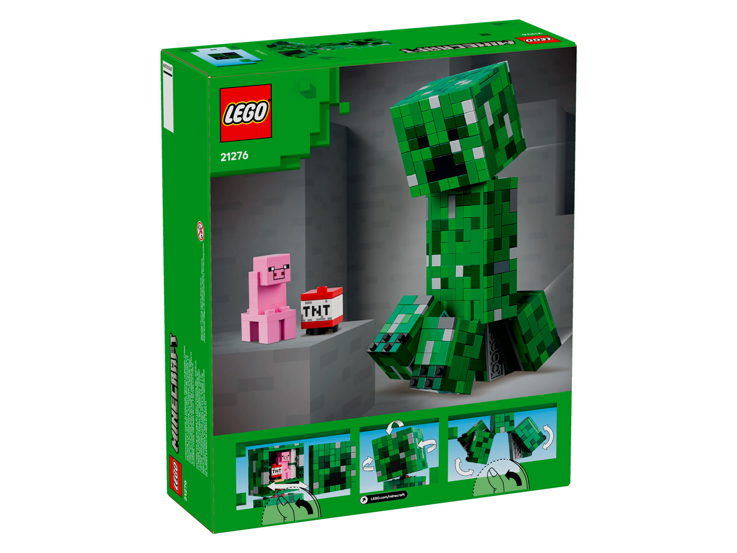 Конструктор LEGO Minecraft фигурка Крипера 665 дет. - фото 7