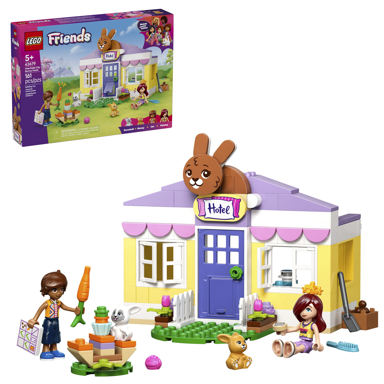 Конструктор LEGO Friends Отель Хартлейк-Сити 161 дет. - фото 1