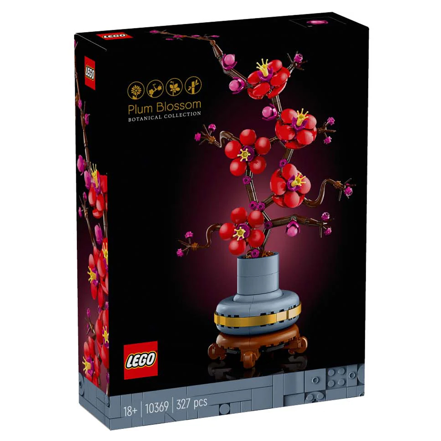 Конструктор LEGO Botanicals Цветок сливы 327 дет. - фото 5