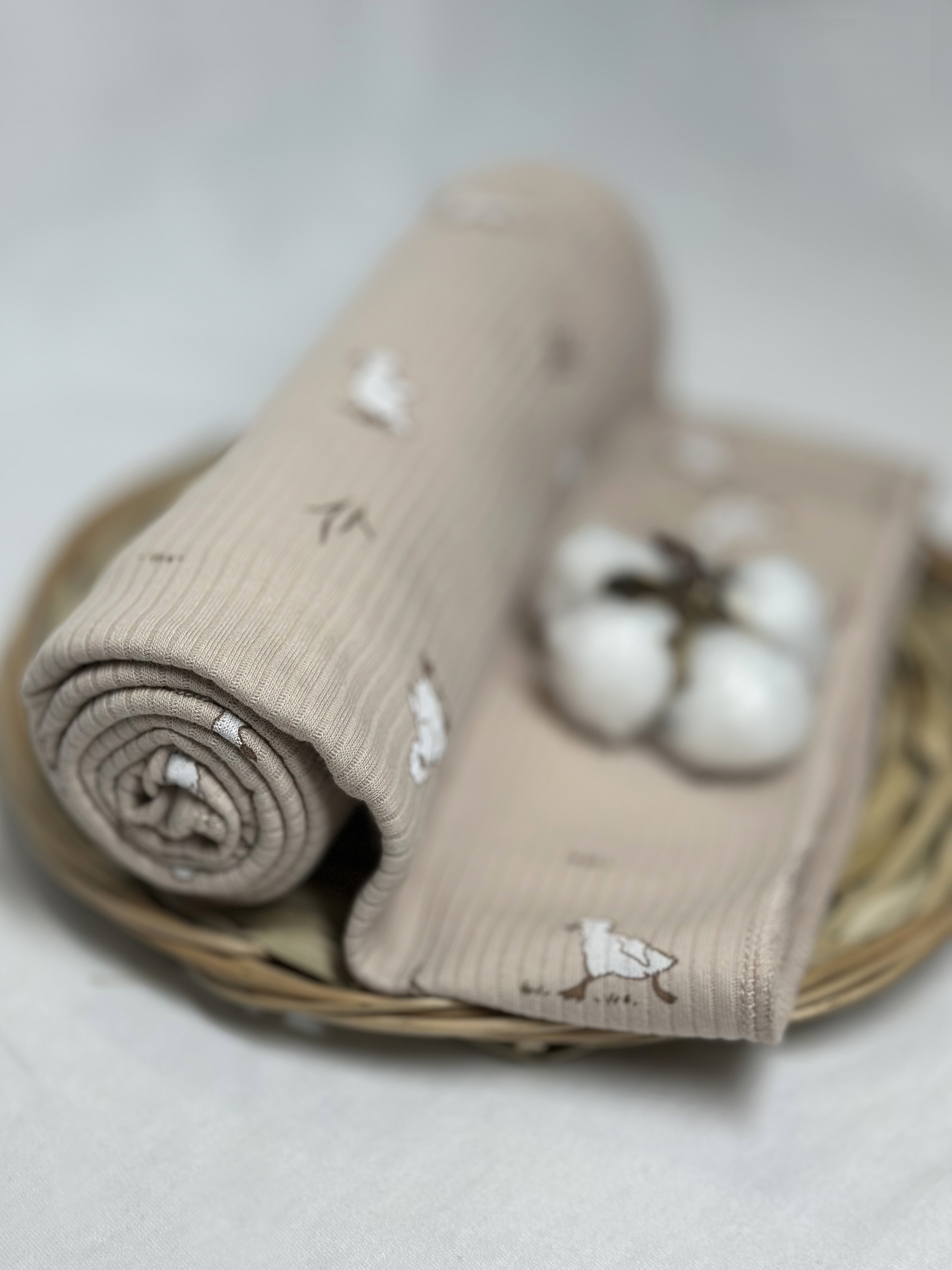 Пелёнка RinaAmari в рубчик 85х130 см - фото 2