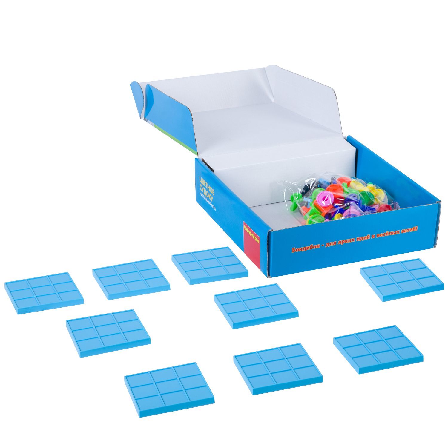 Настольная игра Bondibon Цветное Судоку - фото 3